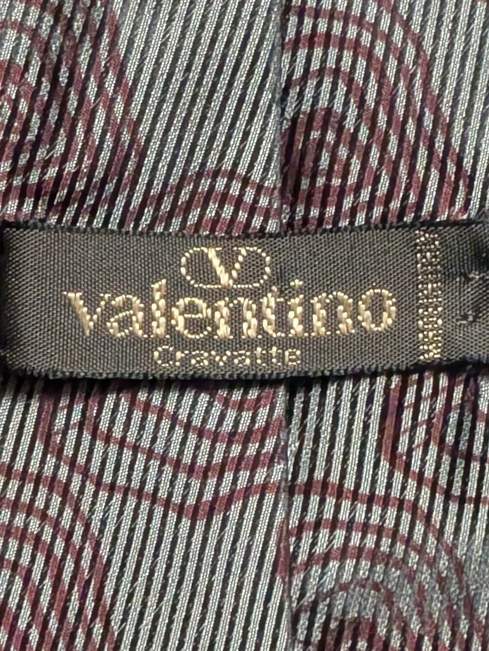 VTG Luxury Mens Silk Tie Lot 8 Ferragamo Lanvin YSL Valentino Balmain
